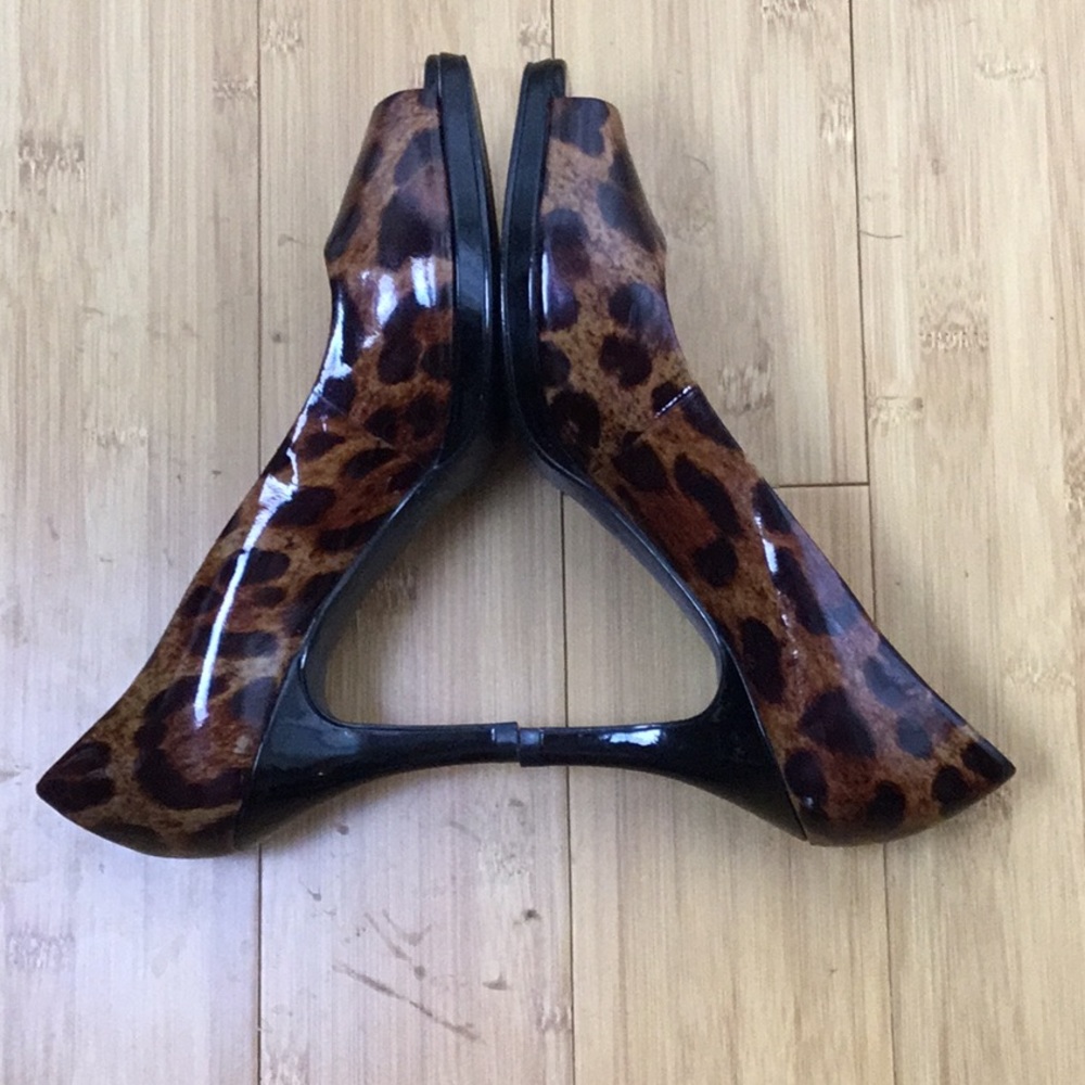 Alex Marie Heels Leopard 8M - Picture 3 of 8
